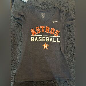 Nike Women’s Astros Baseball Charcoal Tee